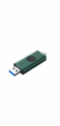 DataTraveler Duo G2/256GB/USB 3.2/USB-A + USB-C/Zelená