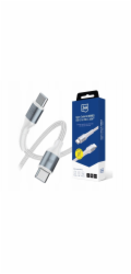 3mk kabel Hyper Cable N-SERIES C to C 1m 20V/3A 60W White