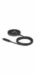 Club3D Bezdrátová nabíječka, 1x Qi2 25W, MagSafe, Qi certifikováno, černá