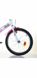 BIMBO_ BIKE DĚTSKÉ KOLO CANDY 20 77330 BÍLÁ/RŮŽOVÁ