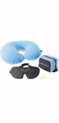Cestovní sada Cocoon Travel Set (3 kusy), světle modrá/černá
