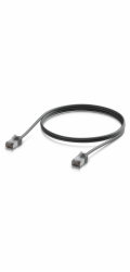 Ubiquiti UniFi Premium Patch Cable Outdoor 1m - Patch kabel, Cat6a, venkovní, černý, 1m