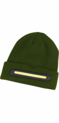 Cepice Strend Pro beanie, 40x LED, zelena, akrylova vlakna, 750 mAh baterie