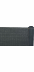 Tkanina tieniaca POPULAR.NET 2x25 m, HDPE, UV, 150 g/m2, 90% antracit