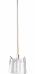 Lopata KOVO.WH Alu Large, 360 mm, hliník, dřevěná násada