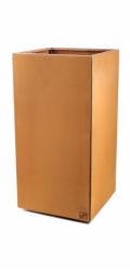 Květináč G21 Corten Square, 50 x 100 x 50 cm