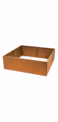 Vyvýšený záhon G21 102 x 32 x 102 cm, Corten