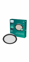 PHILIPS Vestavné svítidlo LED, 16,5 W, 3000 K, O15, černé