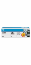HP 36A Black LJ Toner Cart, CB436A (2,000 pages)