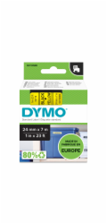 Dymo D1 paska 24 mm x 7 m  cerna na zlute 53718