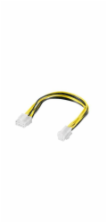 PREMIUMCORD Redukce napájení 8 pin/Female zdroj na P4 4pin/Male