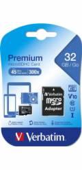 Verbatim microSDHC 32GB Class 10 UHS-I vc. adapteru