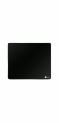 C-TECH Podložka pod myš MP-01, černá, 320x270x4mm, obšité okraje