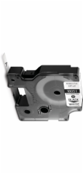 Dymo Rhino IND ORIGINAL teplem smrštitelná bužírka 6mm x 1,5m, černá na bílé, etiketa smršťovací bužírka
