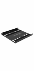 AXAGON RHD-125B, kovový rámeček pro 1x 2.5" HDD/SSD do 3.5" pozice, černý