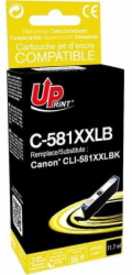 Inkoust UPrint Inkoust / inkoust kompatibilní s UPrint s CLI-581BK XXL, černá, 11,7 ml, C-581XXLB, velmi vysoká kapacita, pro Canon PIXMA TR7550, TR8550, TS61
