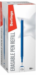 Berlingo Berlingo, gelová náplň, modrá, 50 ks, 0,6 mm, správně, smazatelná