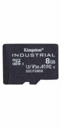 Kingston MicroSDHC karta 8GB Industrial C10 A1 pSLC Card Single Pack