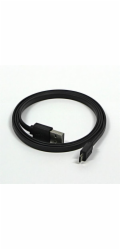 Kabel USB Logo USB-A - 0,3 m Černý
