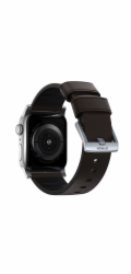 Nomad kožený řemínek pro Apple Watch 44-49mm - Active Pro Brown/Silver Hardware