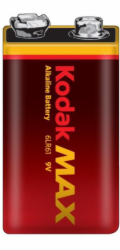 Baterie Kodak 9 V MAX alkalická blistr