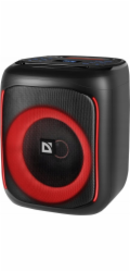Defender reproduktor Defender BOOMER 50 Bluetooth reproduktor 50W MP3/FM/SD/USB/AUX/TWS/LED/MIC KARAOKE černý