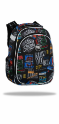 Batoh CoolPack Big City, černá/různé barvy