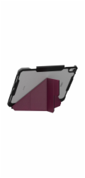 UAG Essential Armor Tablet Case – Ochranné pouzdro s Apple Pencil Holder pro iPad Air 11 M2 (2024) (Bordeaux)