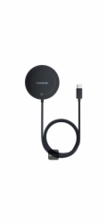 Baseus bezdrátová nabíjecí magnetická podložka Simple Mini4 Qi2 15W černá