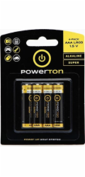 baterie Powerton 1,5  AAA  4-pack  blist