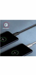 AXAGON BUCM32-CM05AB, SPEED+ kabel USB-C <-> USB-C, 0.5m, USB 20Gbps, PD 100W 5A, 4K HD, ALU, oplet, černý