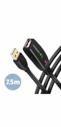 AXAGON Aktivní prodlužovací/zesilovací kabel ADR-207 USB 2.0 AM -> AF 7,5 m