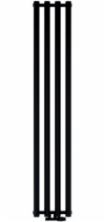 DD-Print GRŁ-G/A-1800X422-C / AQUAFORM / ASAMI / VERTIKÁLNÍ KOUPELNOVÝ RADIÁTOR 1800X422 ČERNÝ 618W / DOLE 50MM /
