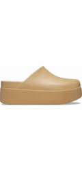 Crocs Dřeváky Dylan na platformě 209869-209 béžové 41/42