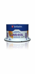 VERBATIM DVD+R DL (8xPrintable, 8,5GB), 50 cake