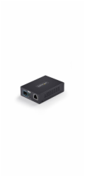 Startech - Konvertor médií s optickými vlákny - 10GbE - pres vláknová optika - 10GBase-LR, 10GBase-SR, 10GBase-X, 10GBase-T - SFP+ / RJ-45 - kompatibilní s TAA