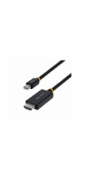 Startech - Kabel adaptéru - Mini DisplayPort s piny (male) do HDMI s piny (male) - 1 m - cerná - aktivní, podpora 4K60Hz