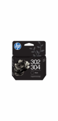 HP 302/304 - 2 ml - pigmentová cerná - originální - blistr - inkoustová cartridge