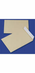OfficeProducts Obálky se silikonovou páskou OFFICE PRODUCTS, HK, C5, 162x229mm, 90gsm, 500ks, hnědé