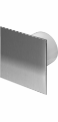 AWENTA Koupelnový ventilátor Awenta WTI125 Trax fi125mm 145m3/h 9W 230V s čidlem vlhkosti a časovačem, stříbrný