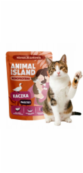 ANIMAL ISLAND Mono Duck - mokré krmivo pro kočky - 100g