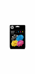 HP 937 - 4-balení - cerná, azurová, purpurová, žlutá - originální - Officejet - inkoustová cartridge - pro Officejet Pro 8122e, 8125e, 8134e, 8135e, 8138e, 8139e