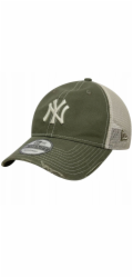 Kšiltovka New Era 9TWENTY Trucker MLB Cotton Canvas New York Yankees 60856386 Green OSFM