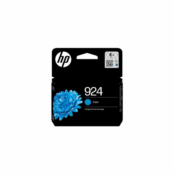 HP 924 - 6 ml - azurová - originální - Officejet - inkous...