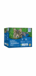 BOZITA Sterilised Delicate meat menu Box - mokré krmivo pro kočky - 12x85g