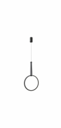 DOMOLETTI Stropní svítidlo 22803BK, 12 W, LED