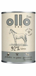 OLLO Pure Kůň Mono - mokré krmivo pro psy - 850g