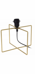 Home Styling Collection Stolní lampa z kolekce bytového stylingu, čtvercová, LOFT, 25 cm