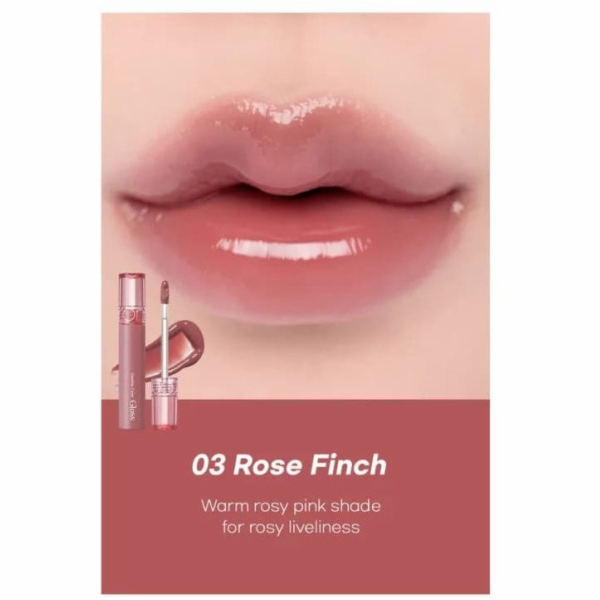 Rom&nd Lesk na rty ROM&ND_Glasting Color Gloss 03 Rose Fi...