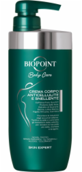 Biopoint BIOPOINT Body Care Zpevňující, drenážní a tonizující tělový krém proti celulitidě 500 ml